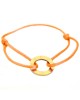 Love Ibiza - Armband circle love orange